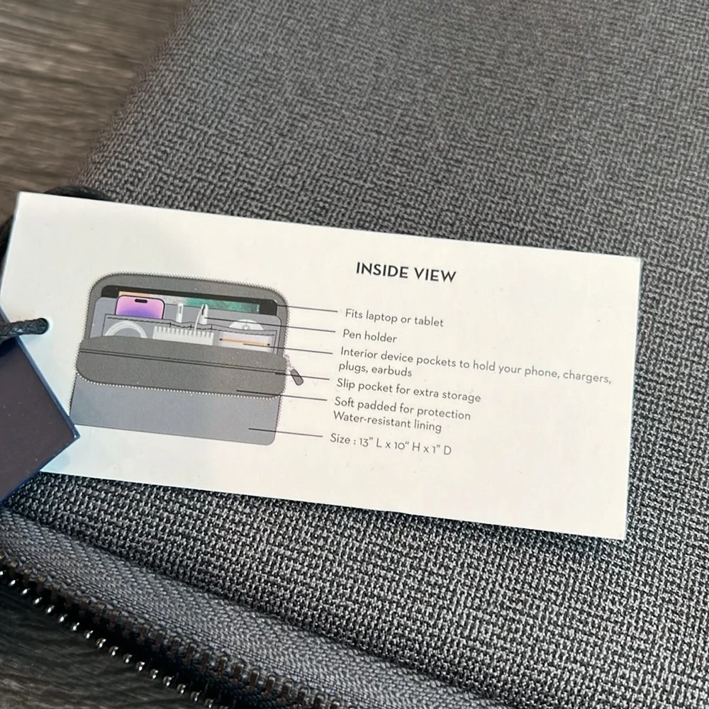 Bain x Miller tech folio. NWT